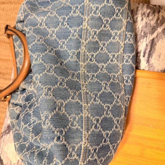 Gucci Vintage Denim Horsebit Bag – Needs TLC, 15+ Years Old - Picture 5 of 6